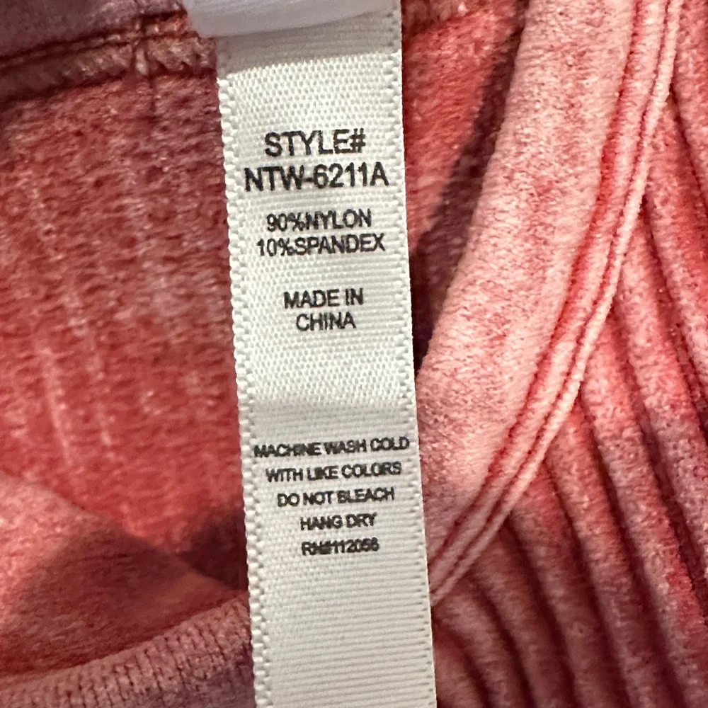 *last chance* Zenana | Women's Deep Red Striped Crop Tank Top - Picture 3 of 11